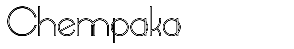 Chempaka font preview